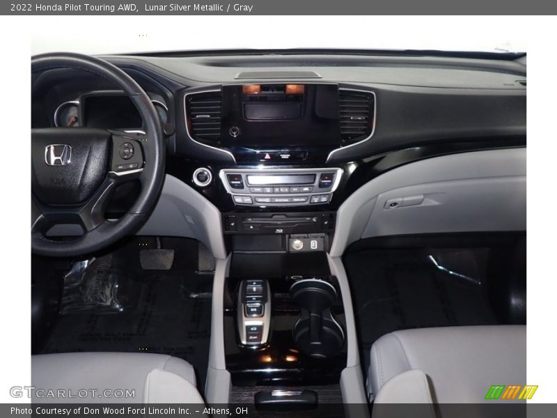 Lunar Silver Metallic / Gray 2022 Honda Pilot Touring AWD