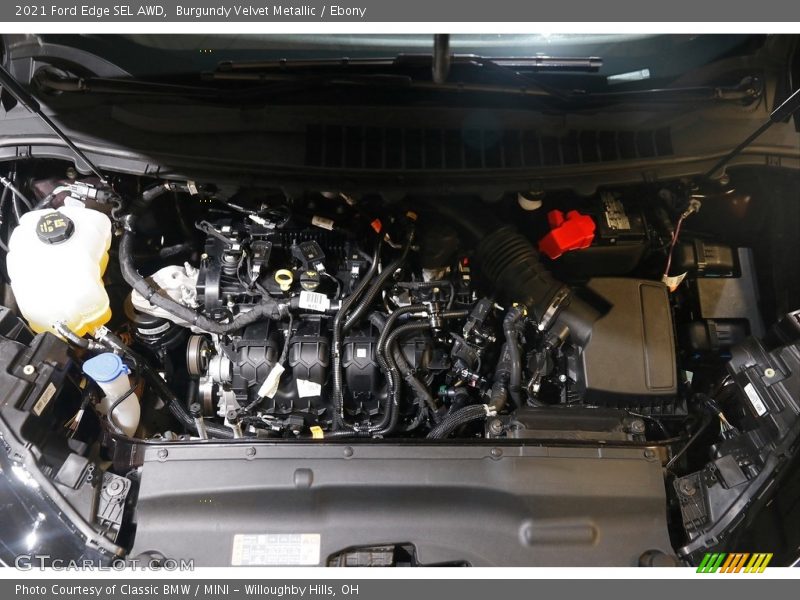  2021 Edge SEL AWD Engine - 2.0 Liter Turbocharged DOHC 16-Valve EcoBoost 4 Cylinder