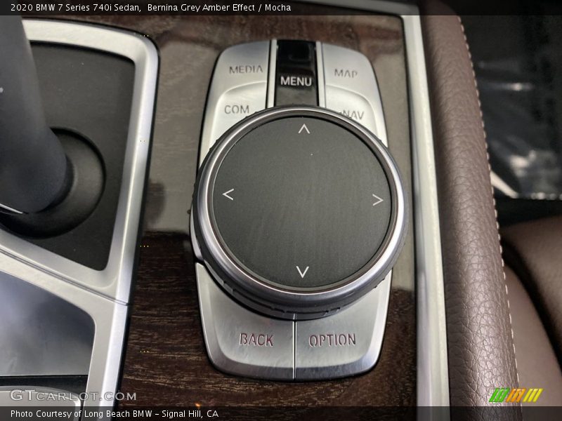 Bernina Grey Amber Effect / Mocha 2020 BMW 7 Series 740i Sedan