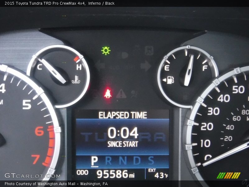 Inferno / Black 2015 Toyota Tundra TRD Pro CrewMax 4x4