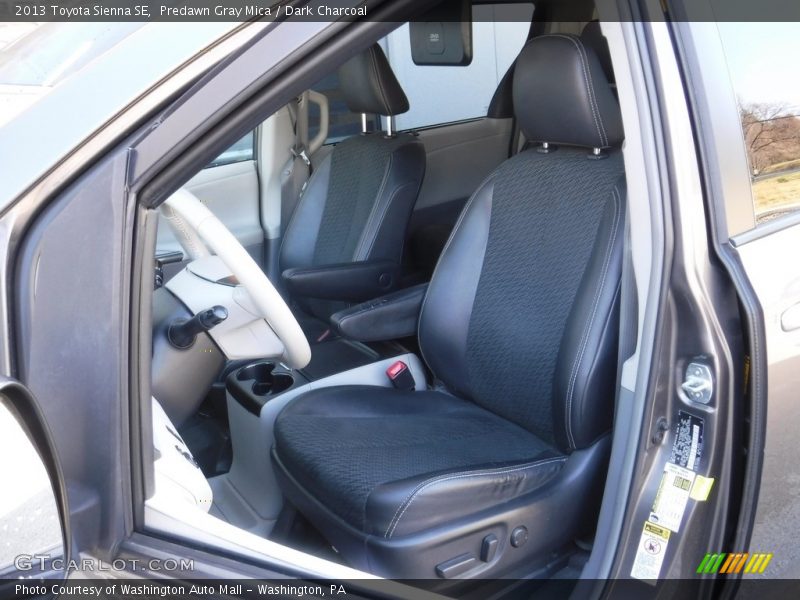 Predawn Gray Mica / Dark Charcoal 2013 Toyota Sienna SE
