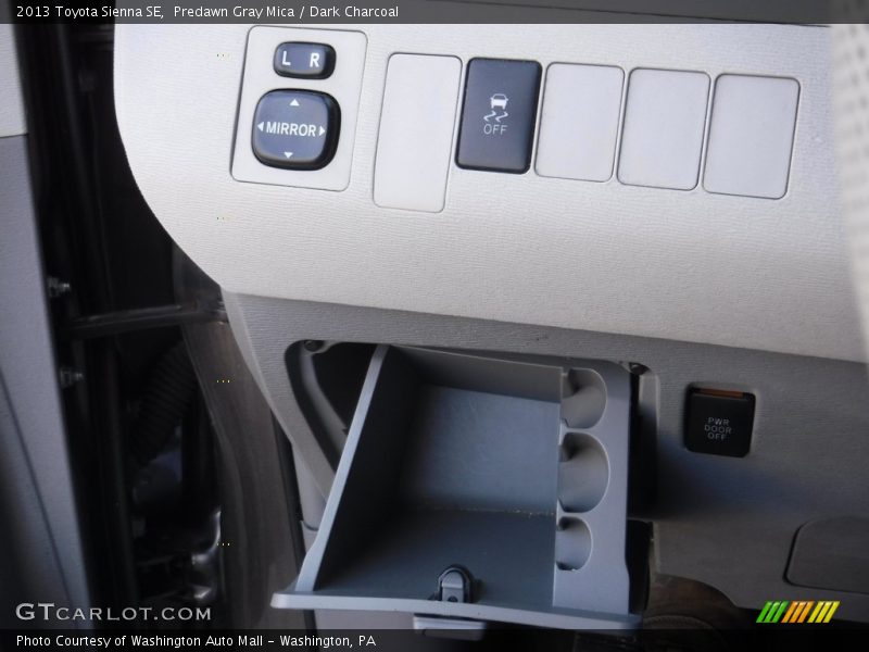 Predawn Gray Mica / Dark Charcoal 2013 Toyota Sienna SE