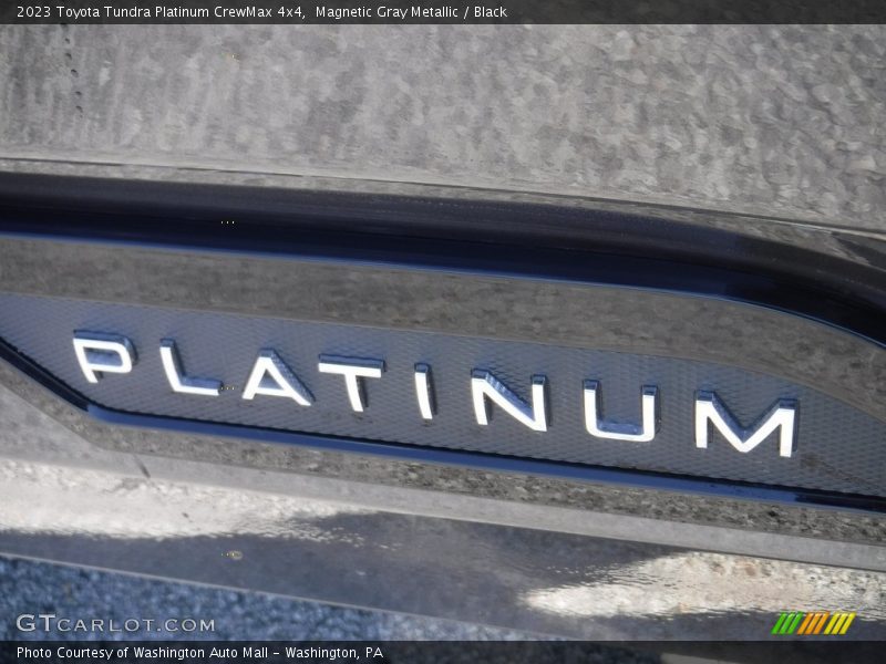 Magnetic Gray Metallic / Black 2023 Toyota Tundra Platinum CrewMax 4x4