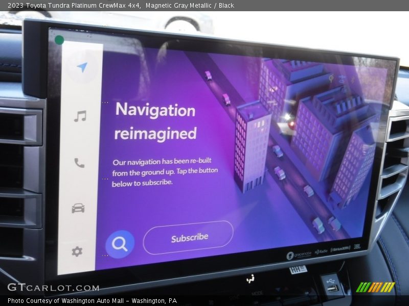 Magnetic Gray Metallic / Black 2023 Toyota Tundra Platinum CrewMax 4x4