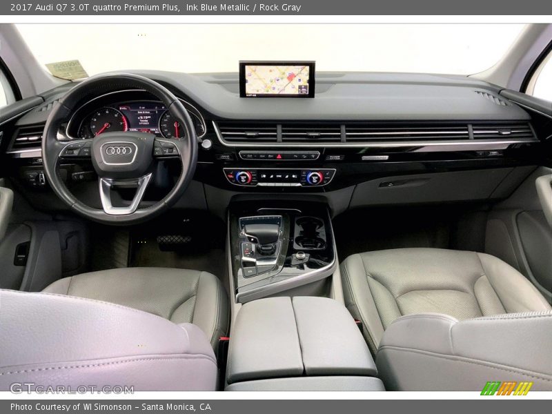  2017 Q7 3.0T quattro Premium Plus Rock Gray Interior