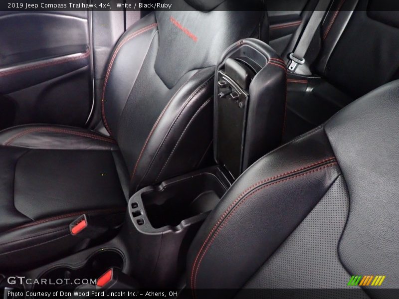 White / Black/Ruby 2019 Jeep Compass Trailhawk 4x4