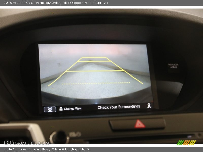 Black Copper Pearl / Espresso 2018 Acura TLX V6 Technology Sedan