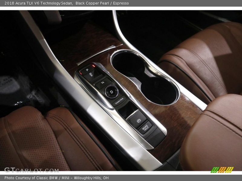 Black Copper Pearl / Espresso 2018 Acura TLX V6 Technology Sedan