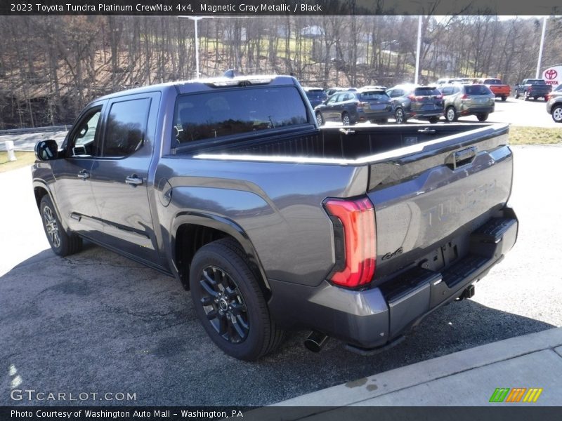 Magnetic Gray Metallic / Black 2023 Toyota Tundra Platinum CrewMax 4x4