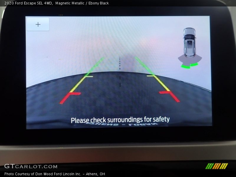 Magnetic Metallic / Ebony Black 2020 Ford Escape SEL 4WD
