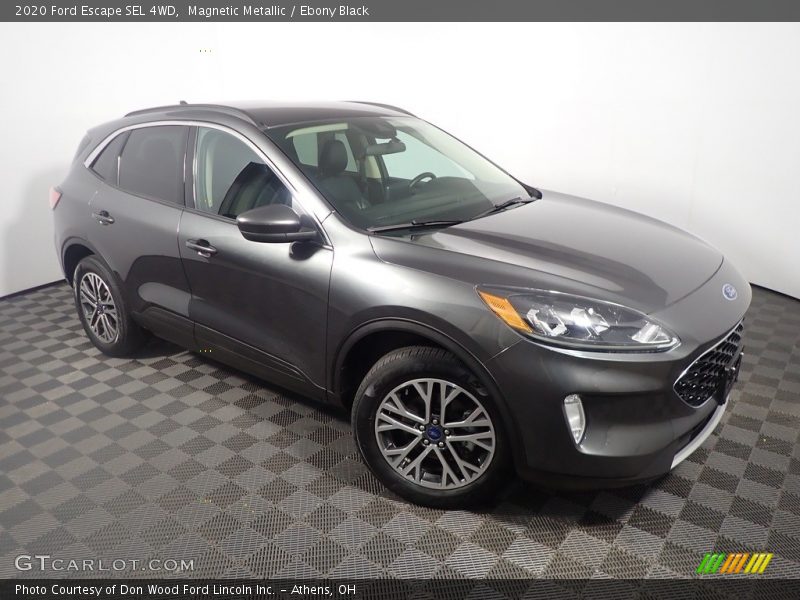 Magnetic Metallic / Ebony Black 2020 Ford Escape SEL 4WD
