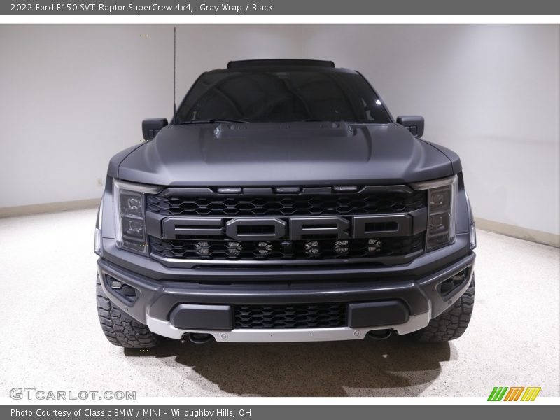 Gray Wrap / Black 2022 Ford F150 SVT Raptor SuperCrew 4x4