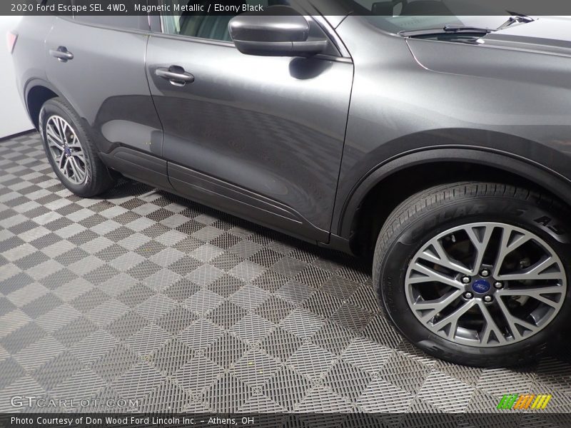 Magnetic Metallic / Ebony Black 2020 Ford Escape SEL 4WD