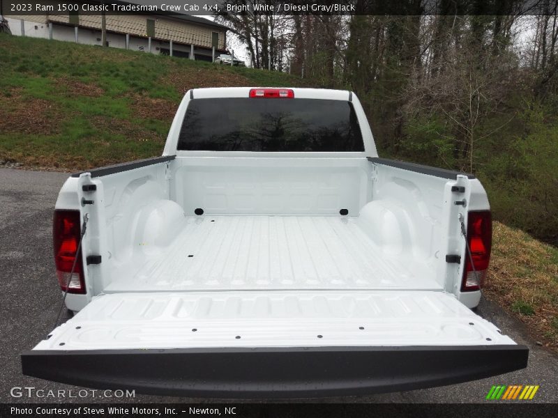 Bright White / Diesel Gray/Black 2023 Ram 1500 Classic Tradesman Crew Cab 4x4