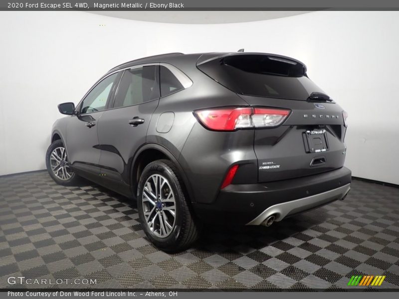 Magnetic Metallic / Ebony Black 2020 Ford Escape SEL 4WD