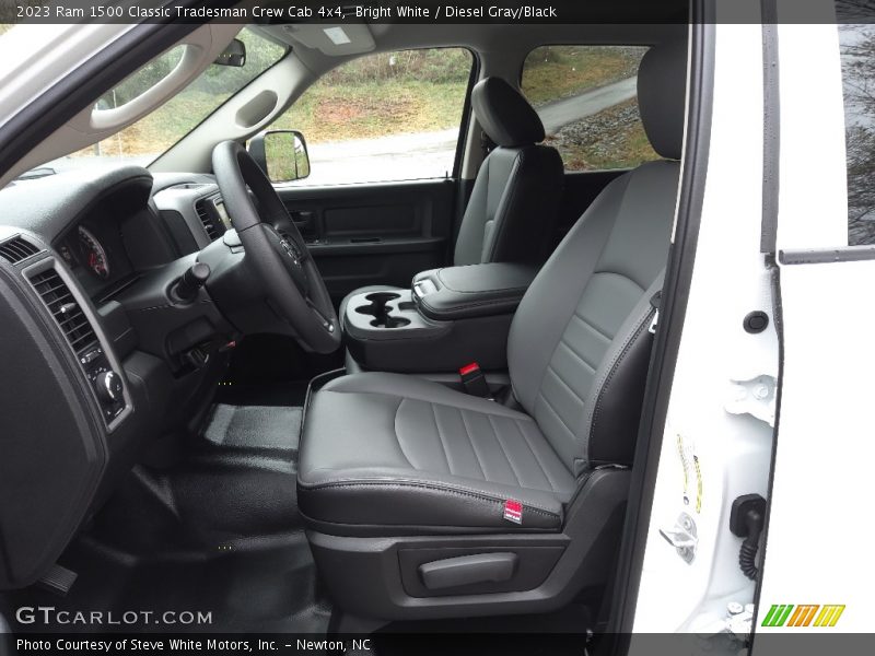  2023 1500 Classic Tradesman Crew Cab 4x4 Diesel Gray/Black Interior