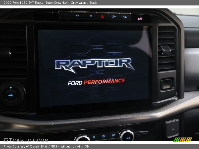 Gray Wrap / Black 2022 Ford F150 SVT Raptor SuperCrew 4x4