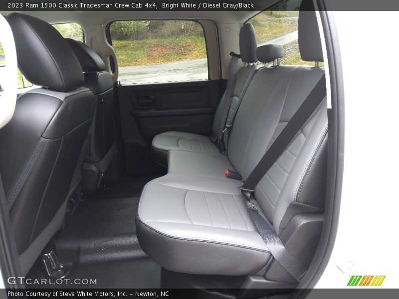 Rear Seat of 2023 1500 Classic Tradesman Crew Cab 4x4
