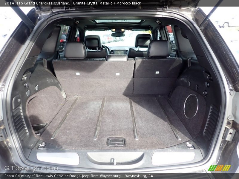  2014 Grand Cherokee Overland Trunk