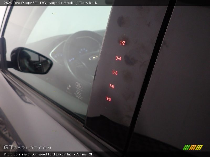 Magnetic Metallic / Ebony Black 2020 Ford Escape SEL 4WD