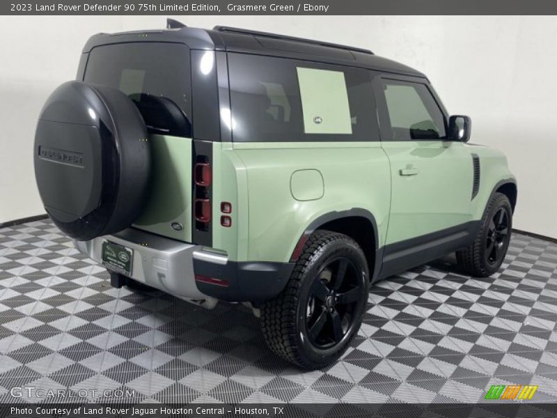 Grasmere Green / Ebony 2023 Land Rover Defender 90 75th Limited Edition