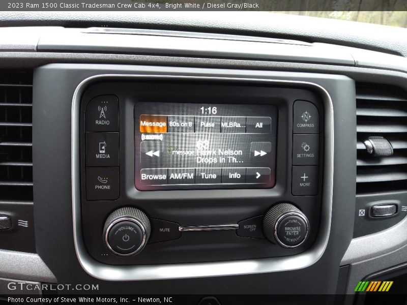 Controls of 2023 1500 Classic Tradesman Crew Cab 4x4