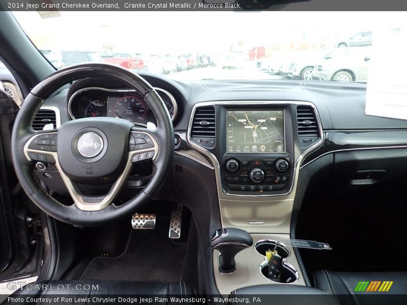 Dashboard of 2014 Grand Cherokee Overland