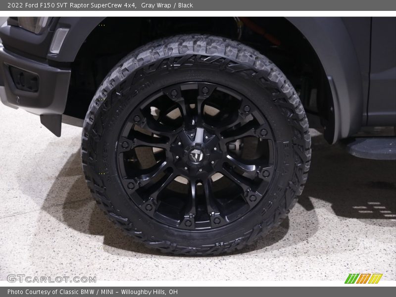 Gray Wrap / Black 2022 Ford F150 SVT Raptor SuperCrew 4x4