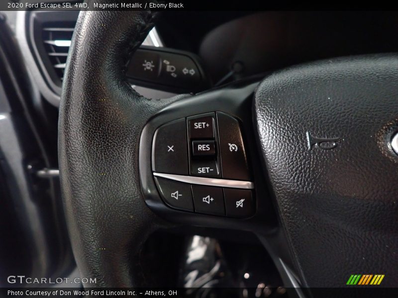 Magnetic Metallic / Ebony Black 2020 Ford Escape SEL 4WD