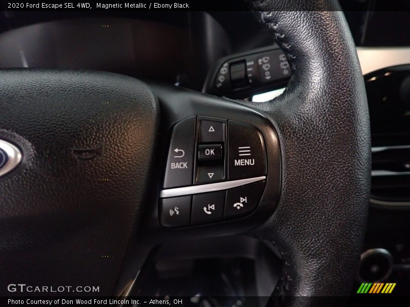 Magnetic Metallic / Ebony Black 2020 Ford Escape SEL 4WD