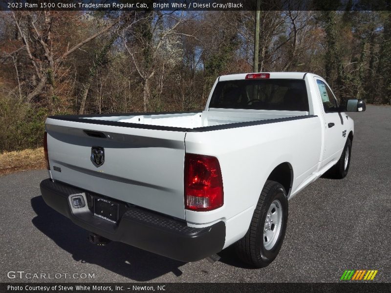 Bright White / Diesel Gray/Black 2023 Ram 1500 Classic Tradesman Regular Cab