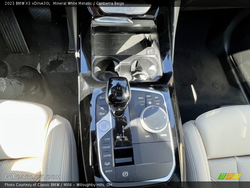Mineral White Metallic / Canberra Beige 2023 BMW X3 xDrive30i