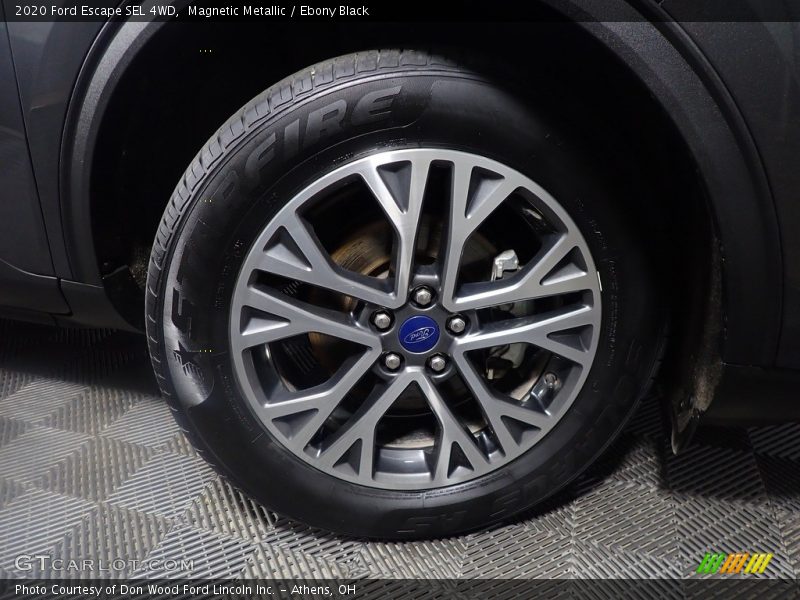 Magnetic Metallic / Ebony Black 2020 Ford Escape SEL 4WD