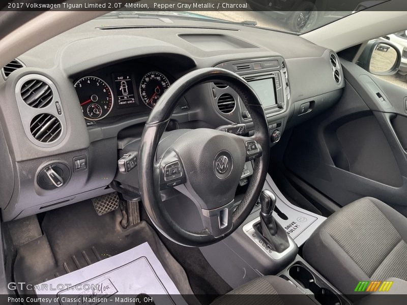  2017 Tiguan Limited 2.0T 4Motion Charcoal Interior