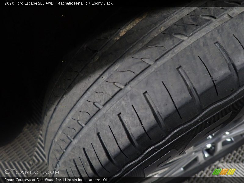 Magnetic Metallic / Ebony Black 2020 Ford Escape SEL 4WD
