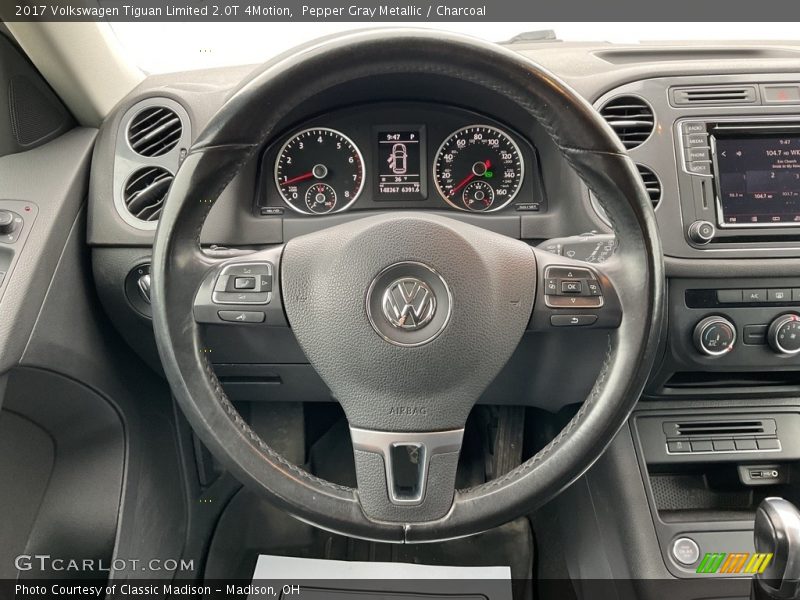  2017 Tiguan Limited 2.0T 4Motion Steering Wheel