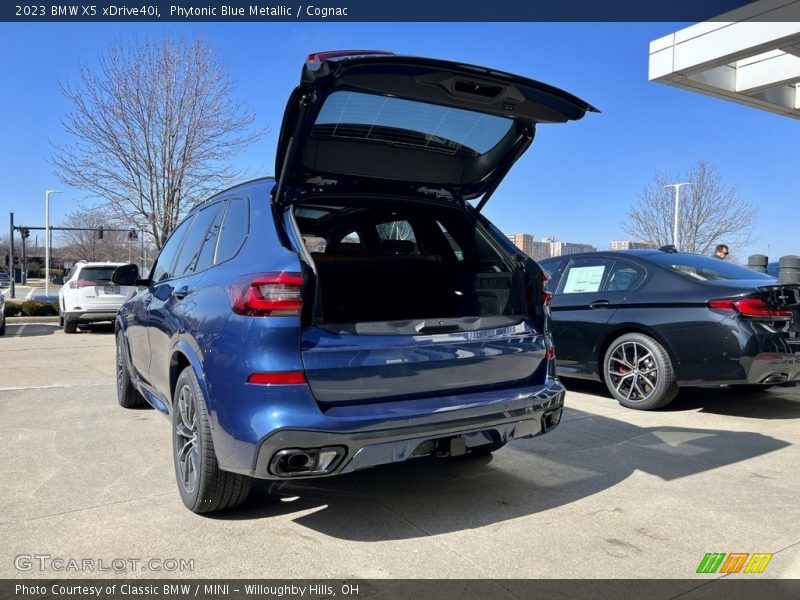 Phytonic Blue Metallic / Cognac 2023 BMW X5 xDrive40i