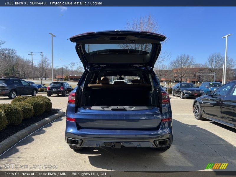 Phytonic Blue Metallic / Cognac 2023 BMW X5 xDrive40i