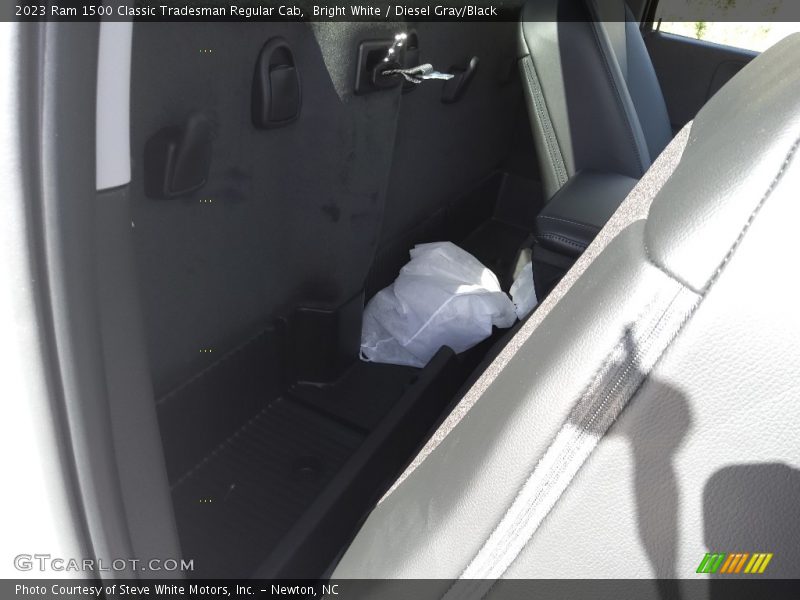 Rear Seat of 2023 1500 Classic Tradesman Regular Cab