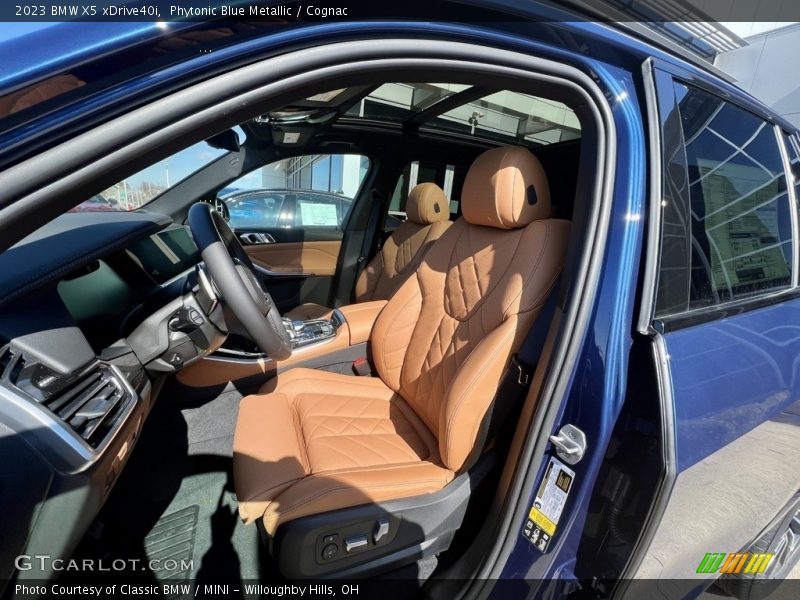 Phytonic Blue Metallic / Cognac 2023 BMW X5 xDrive40i
