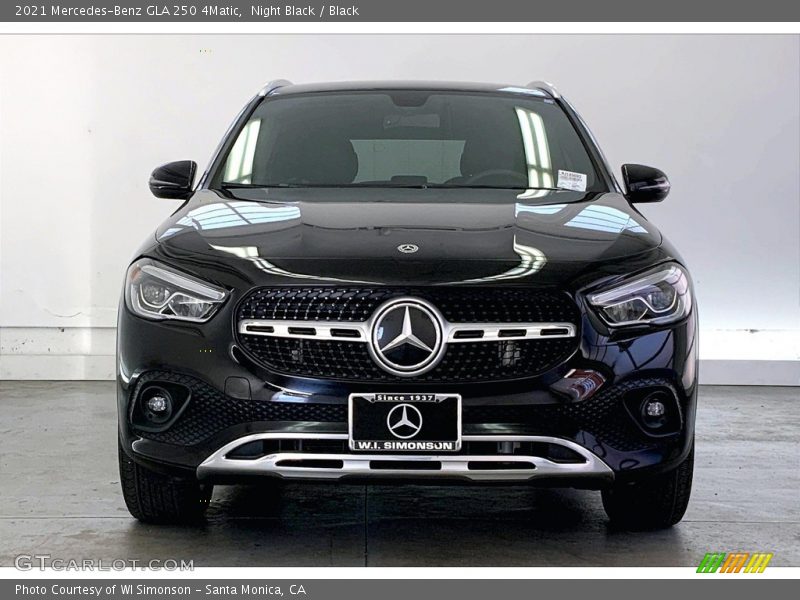 Night Black / Black 2021 Mercedes-Benz GLA 250 4Matic