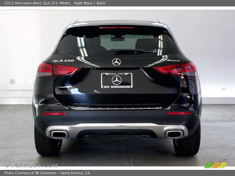 Night Black / Black 2021 Mercedes-Benz GLA 250 4Matic