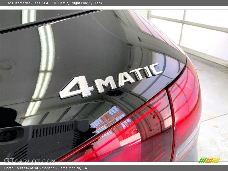 Night Black / Black 2021 Mercedes-Benz GLA 250 4Matic