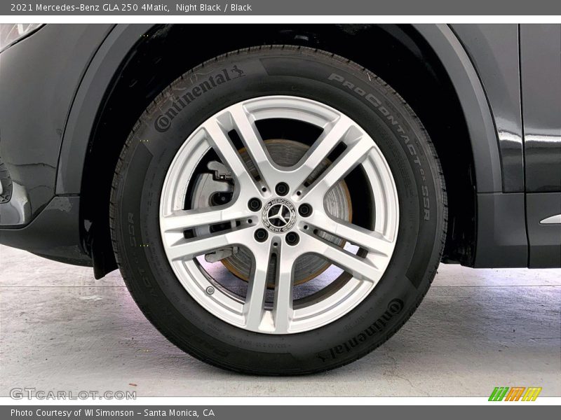 Night Black / Black 2021 Mercedes-Benz GLA 250 4Matic