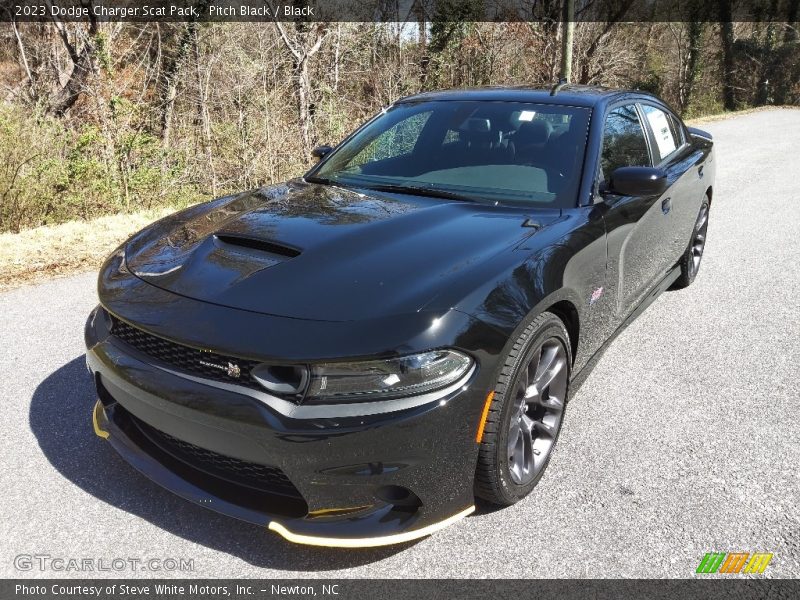 Pitch Black / Black 2023 Dodge Charger Scat Pack