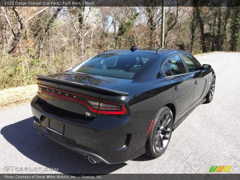 Pitch Black / Black 2023 Dodge Charger Scat Pack