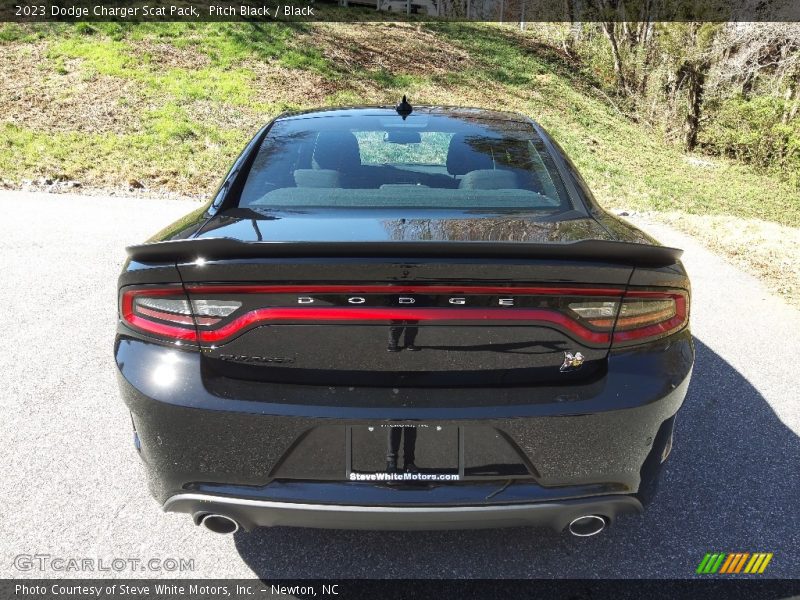 Pitch Black / Black 2023 Dodge Charger Scat Pack