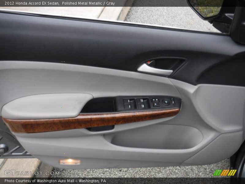 Polished Metal Metallic / Gray 2012 Honda Accord EX Sedan