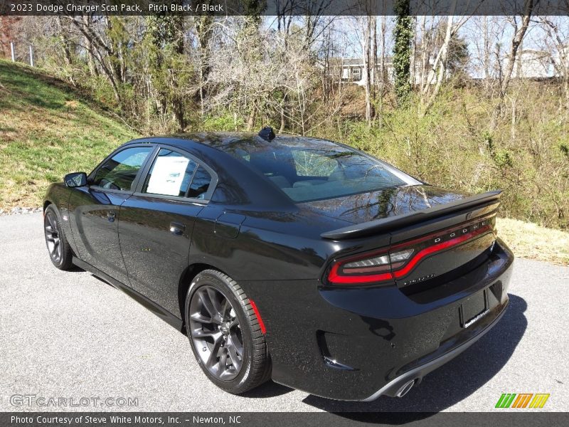 Pitch Black / Black 2023 Dodge Charger Scat Pack