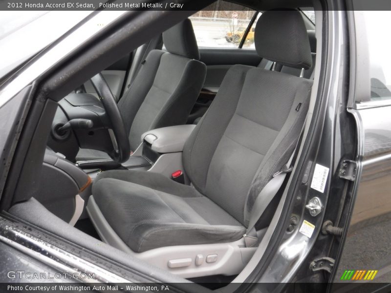 Polished Metal Metallic / Gray 2012 Honda Accord EX Sedan